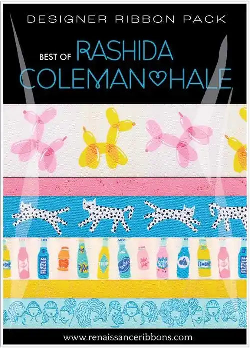 Limited Time Best of Rashida Coleman-Hale Designer Ribbon Pack | Renaissance Ribbons #DP-131