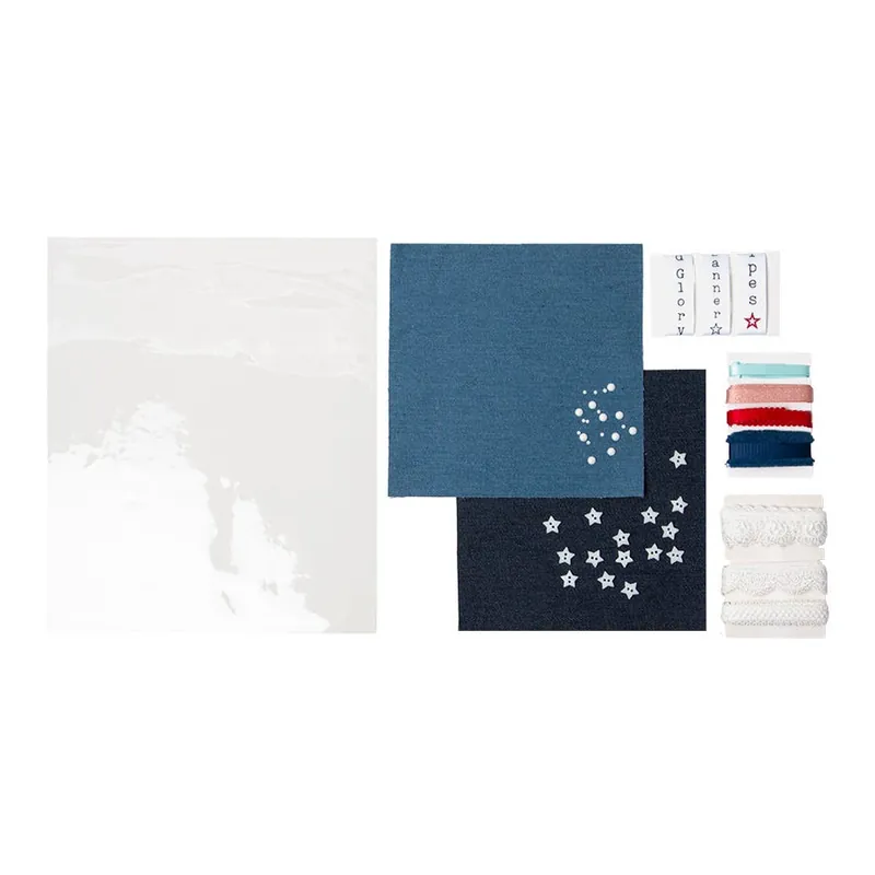 Free Delivery Star-Spangled Beauty Ladder Quilt Embellishment Kit | Kimberbell #KDKB1307