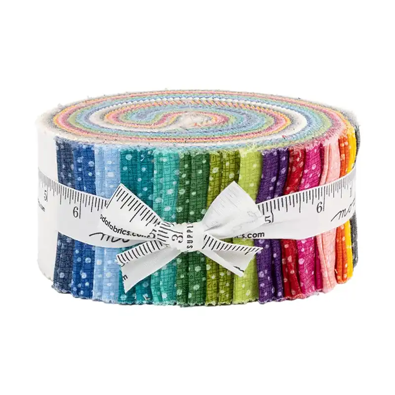 Wholesale Dotty Thatched Jelly Roll | Robin Pickens for Moda Fabrics