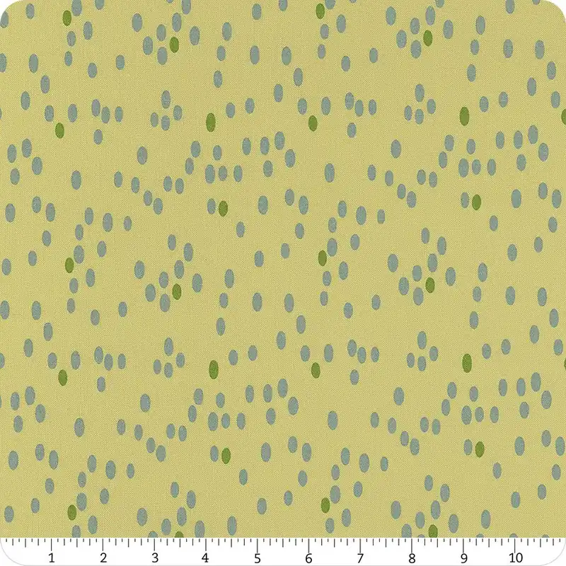 Olive You Light Lime Dots Yardage | SKU# 1882-16 Factory Price