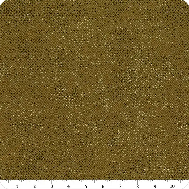 Editor’s Pick Spotted Olive Yardage | SKU# 1660-238