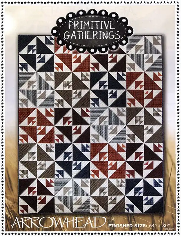Arrowhead Quilt Pattern | Primitive Gatherings #PRI-2056 Deal