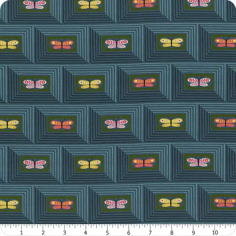 Don’t Miss Out Magic Makers Cornflower Buddy Fly Digitally Printed Yardage | SKU# PWCD124-XCORNFLOWER