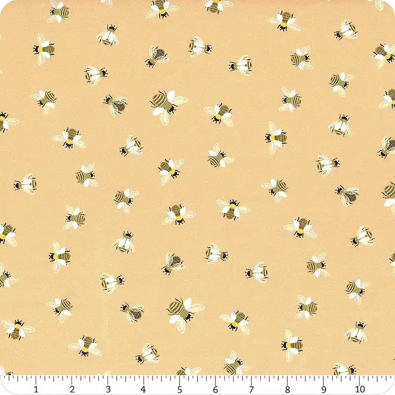 Free Delivery The Bees Knees Nougat Buzzed Yardage | SKU# D3054-NOUGAT