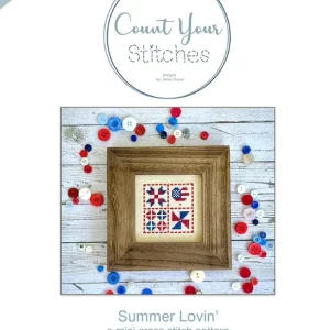 Wholesale Summer Lovin’ Mini Downloadable PDF Cross Stitch Pattern | Count Your Stitches Designs