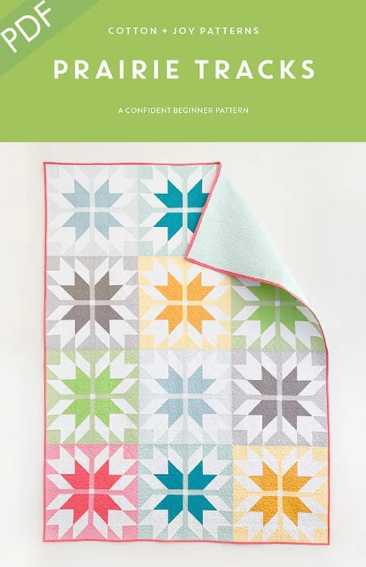 Prairie Tracks Downloadable PDF Quilt Pattern | Cotton and Joy Limited Edition