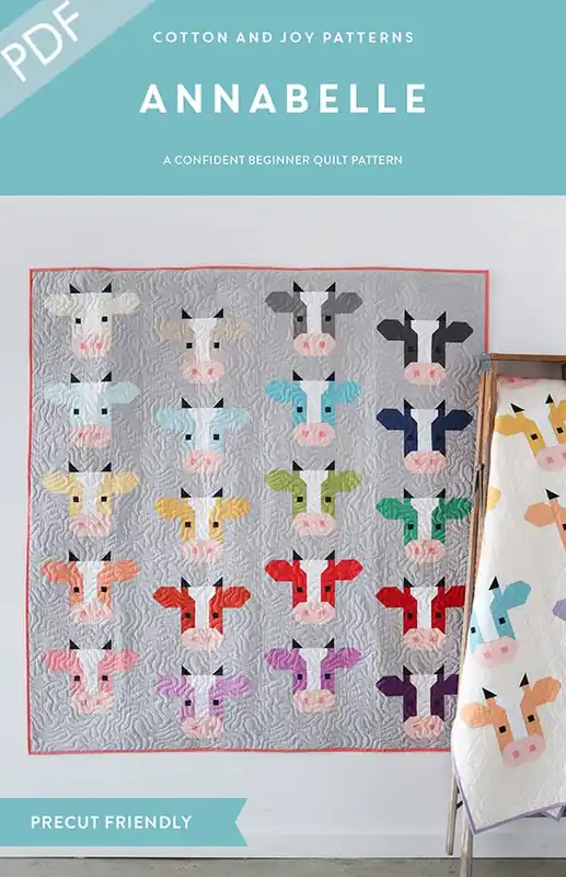 Best Seller Annabelle Downloadable PDF Quilt Pattern | Cotton and Joy