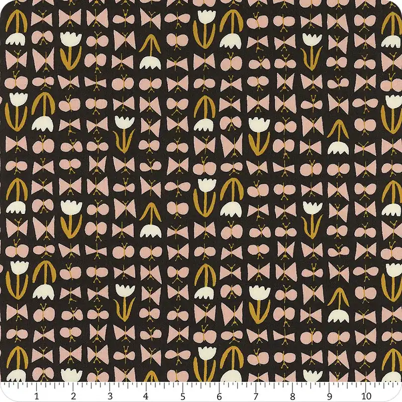 Bird is the Word Soft Black Butterflies Yardage | SKU# RS3081-16 Professional Grade