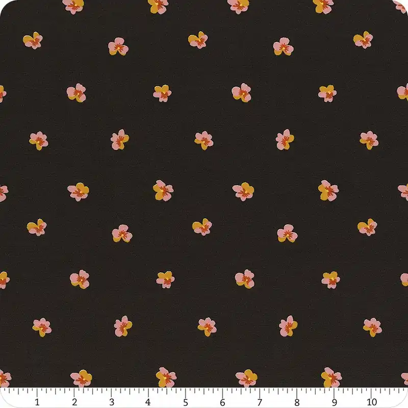 Bird is the Word Soft Black Violet Yardage | SKU# RS3083-17 Today Only