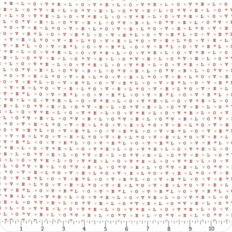 Love Blooms Lace L-O-V-E Yardage | SKU# 5225-11 Express Delivery