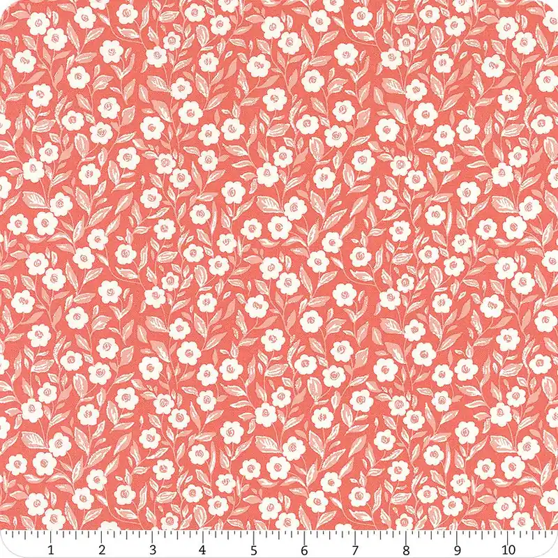 Place Order Love Blooms Lipstick Cupid Floral Yardage | SKU# 5221-13