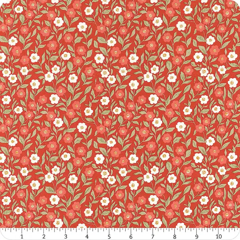 Love Blooms Rose Cupid Floral Yardage | SKU# 5221-12 Popular
