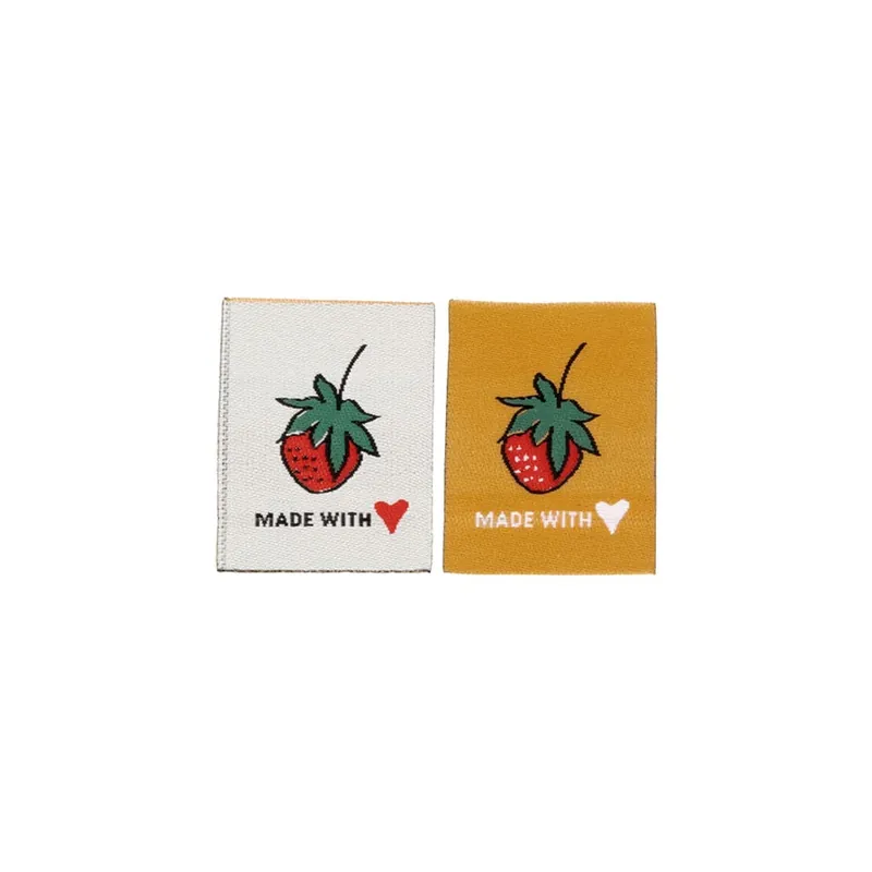 Super Sale Made with Love Premium Woven Sew In Labels | Minki Kim #MWLWL