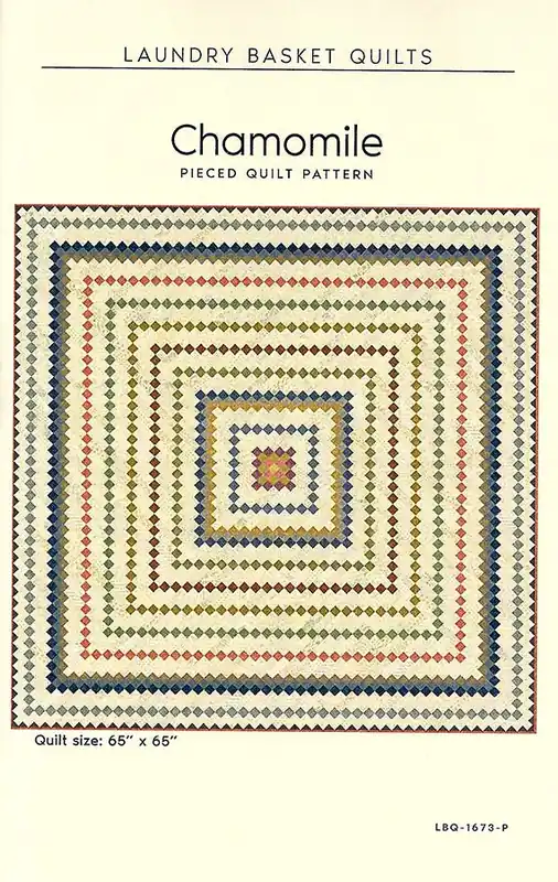 Viral Chamomile Quilt Pattern | Laundry Basket Quilts #LBQ-1673-P
