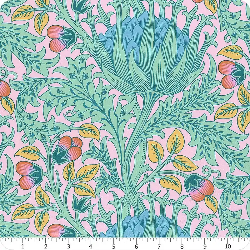 Big Sale Kaffe Fassett x Morris & Co. Lavender Artichoke Yardage | SKU# PWKW001-LAVENDER