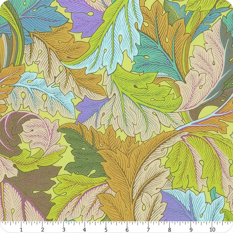 Kaffe Fassett x Morris & Co. Jade Acanthus Yardage | SKU# PWKW006-JADE Popular