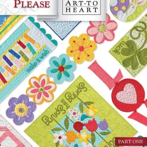 Table Please Part 1 Quilt Book | Art To Heart #ATH549B Last Chance