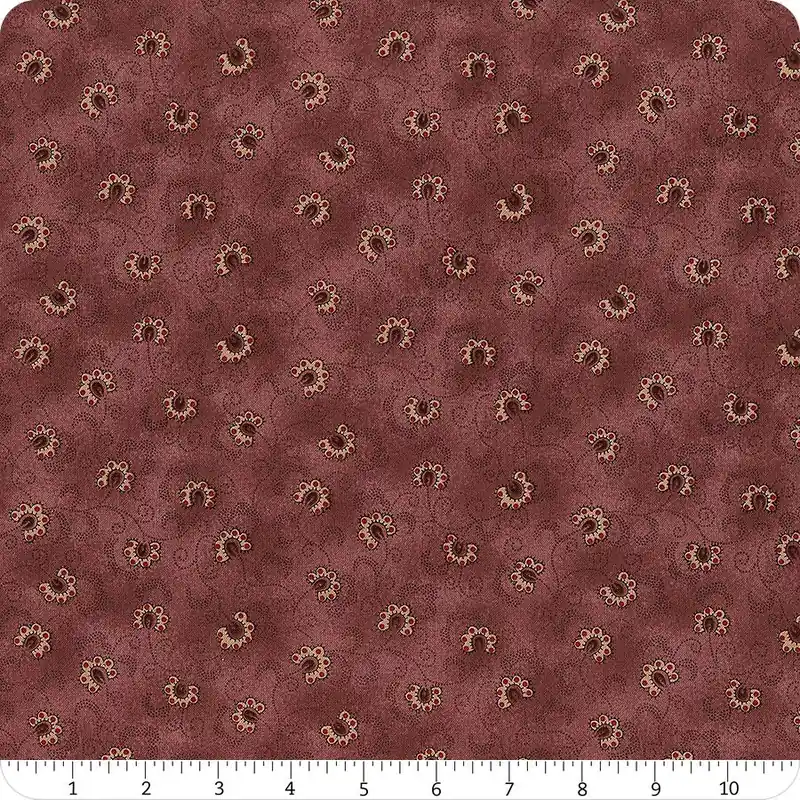 Popular Scrap Basket Favorites Violet Lacy Blooms Yardage | SKU# 1512-55