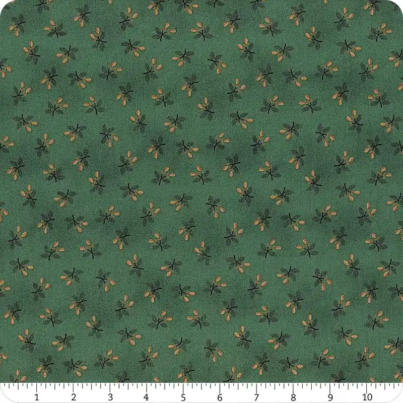 Scrap Basket Favorites Teal Tossed Pears Yardage | SKU# 1507-77 Top Rated