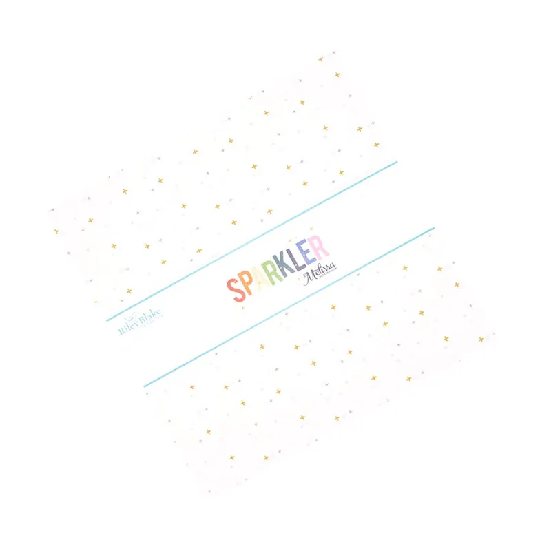 Big Sale White Sparkler 10" Stacker | Melissa Mortenson for Riley Blake Designs