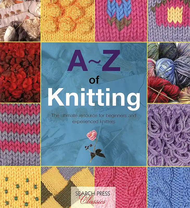 Special Discount A-Z of Knitting Book | Search Press #SP1162-4