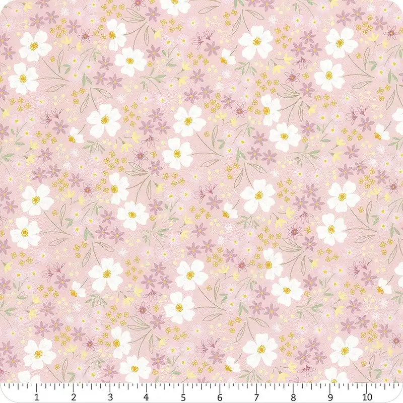 Joys of Spring Light Pink Songs of Spring Yardage | SKU# CC47-3 Flash Sale