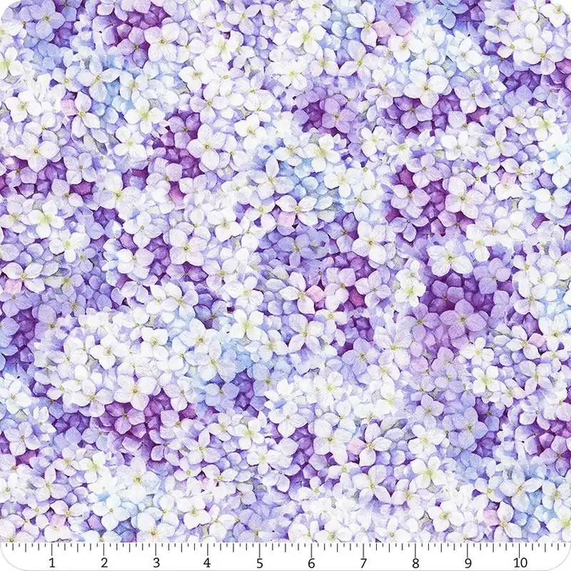 Flower Shoppe Lilac Hydrangea Digitally Printed Yardage | SKU# W5483-30 Professional Grade