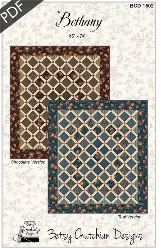 Must Have Bethany Downloadable PDF Quilt Pattern | Betsy Chutchian Designs