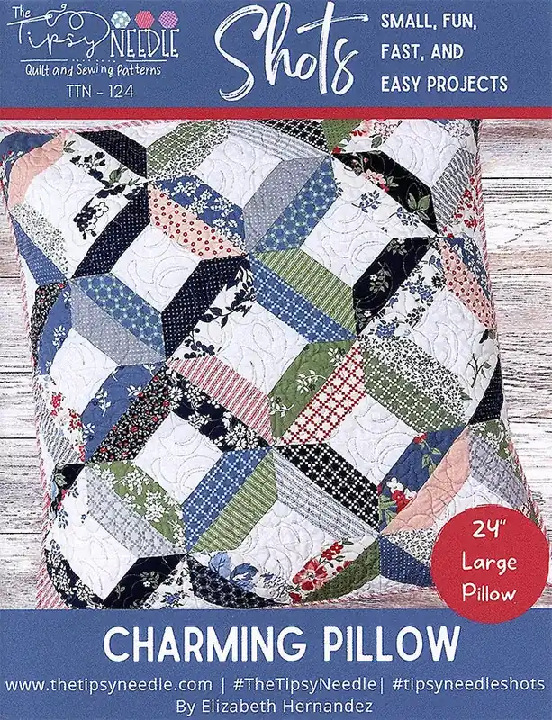 Best Seller Shots - Charming Pillow Pattern | The Tipsy Needle #TTN-124