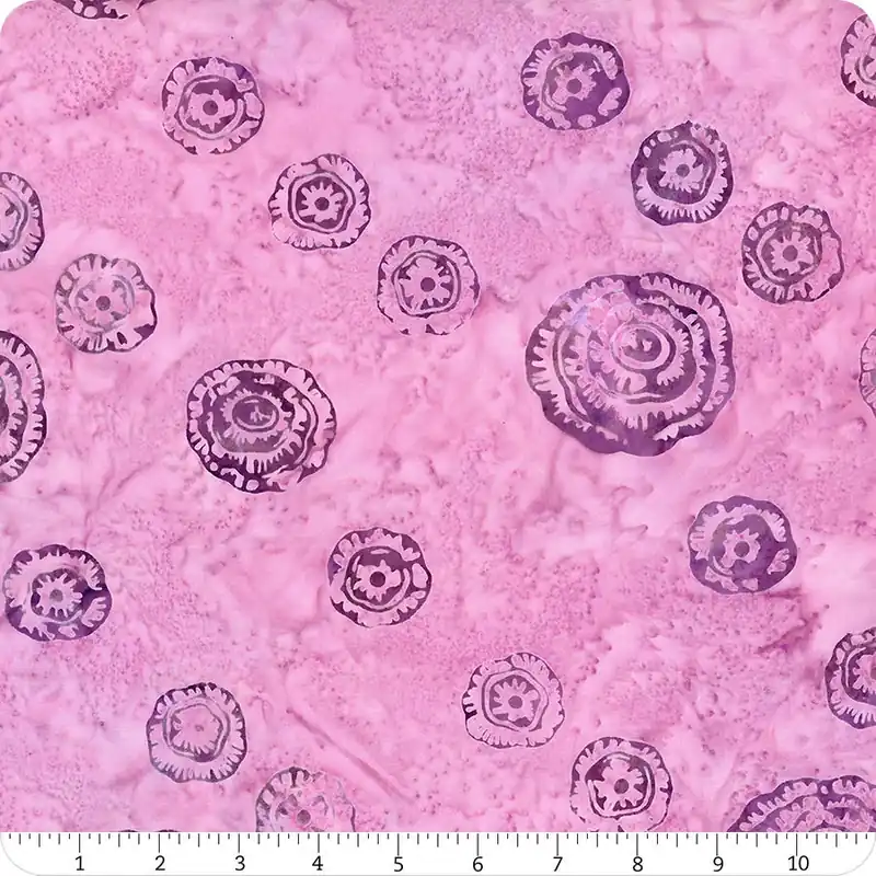 Bedazzled! Expressions Batiks Cotton Candy String Flower Yardage | SKU# BT23143-193 Fan Favorite