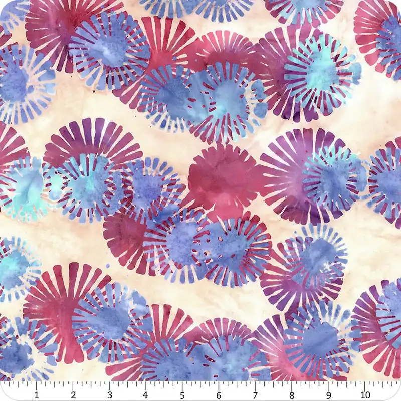 Bedazzled! Expressions Batiks Prismatic Bliss Poofs Yardage | SKU# BT23141-203 New Release