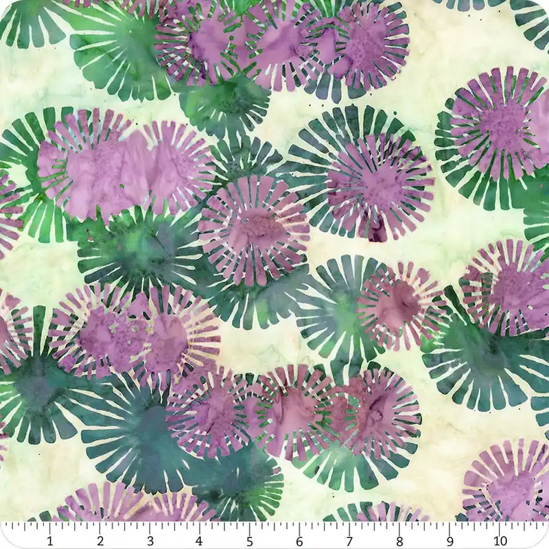 Big Sale Bedazzled! Expressions Batiks Mardi Gras Poofs Yardage | SKU# BT23141-175