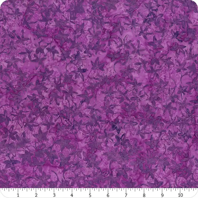 Bedazzled! Expressions Batiks Grape Soda Leaves Yardage | SKU# BT23144-178 Next Day Delivery