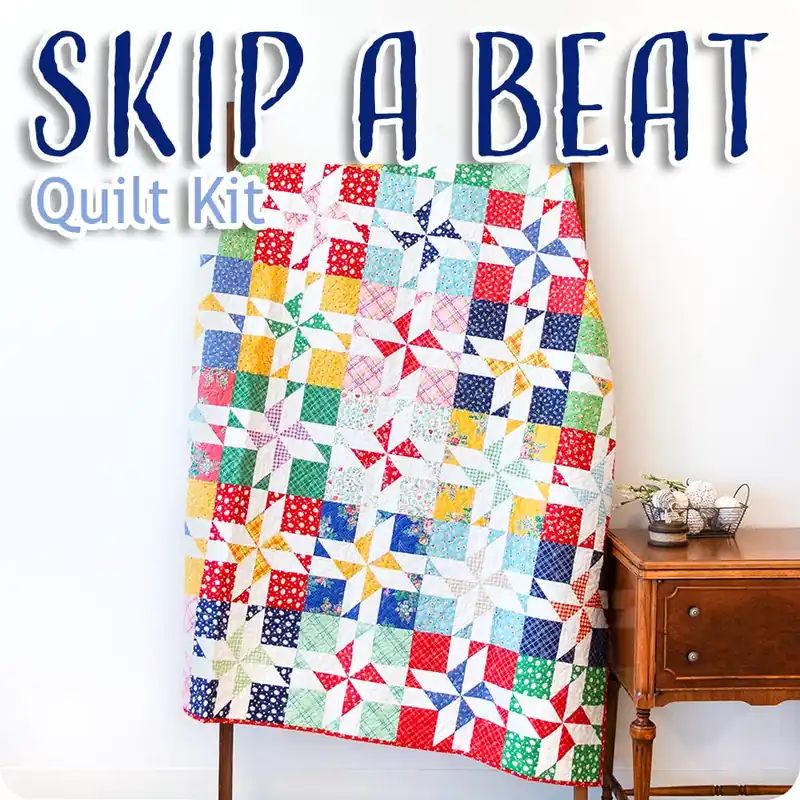 Skip a Beat Quilt Kit | Featuring Simple Pleasures by American Jane Buy Direct