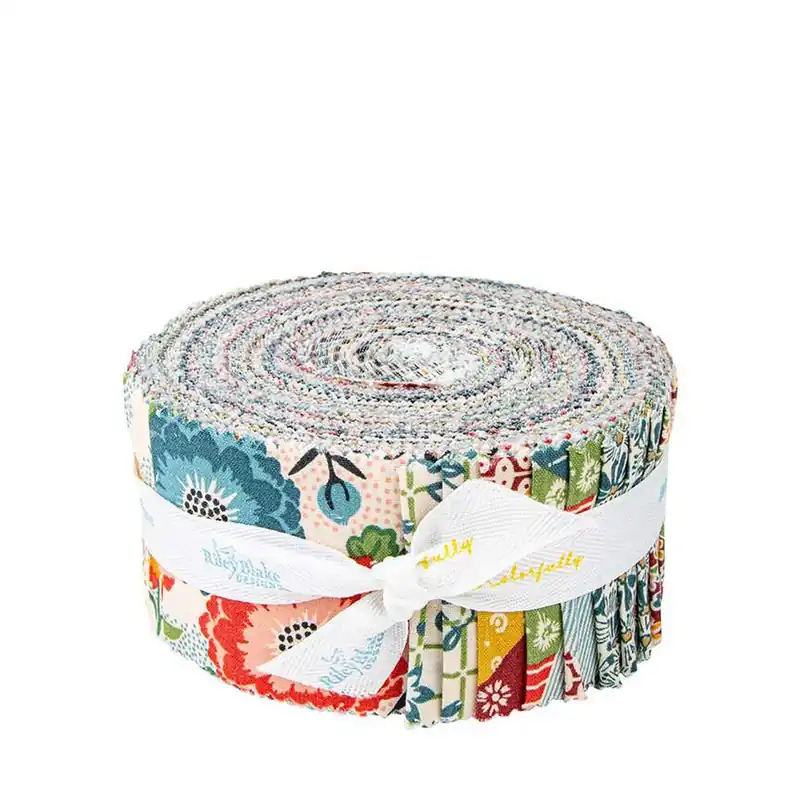 Hot Picks Arthur's Garden Collection 2 2.5" Rolie Polie | Liberty Fabrics for Riley Blake Designs