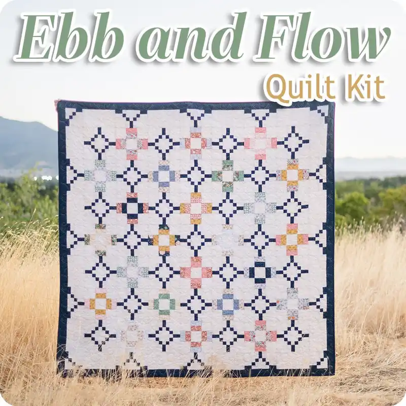 Ebb and Flow Quilt Kit | Featuring Ivy Reese by Deena Rutter Big Sale