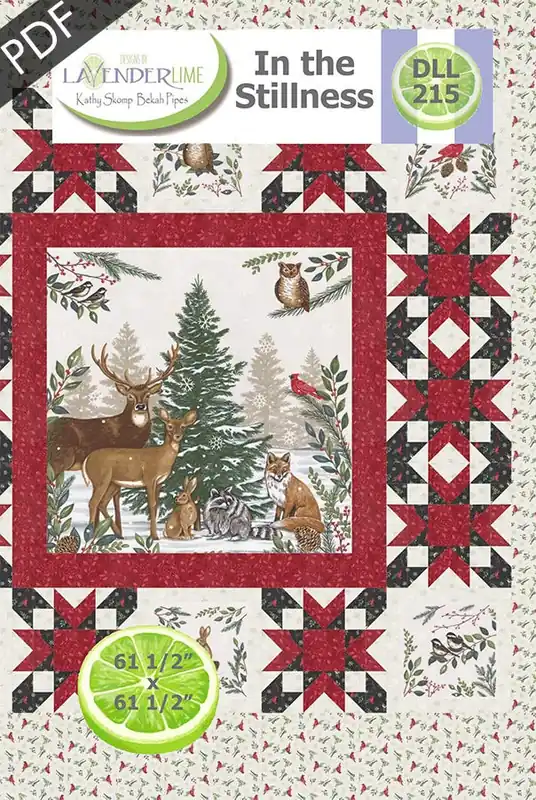 In The Stillness Downloadable PDF Quilt Pattern | Designs by Lavender Lime Bargain