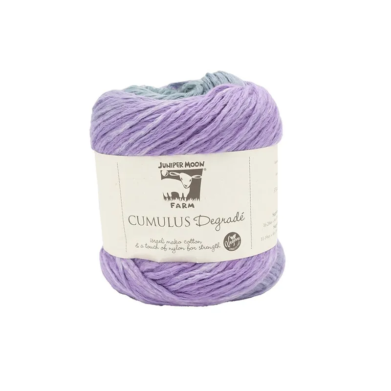 Exclusive Offer Amethyst Geode Cumulus Degrade Cotton Blend Yarn | Juniper Moon Farm #K-CUMDEG-413