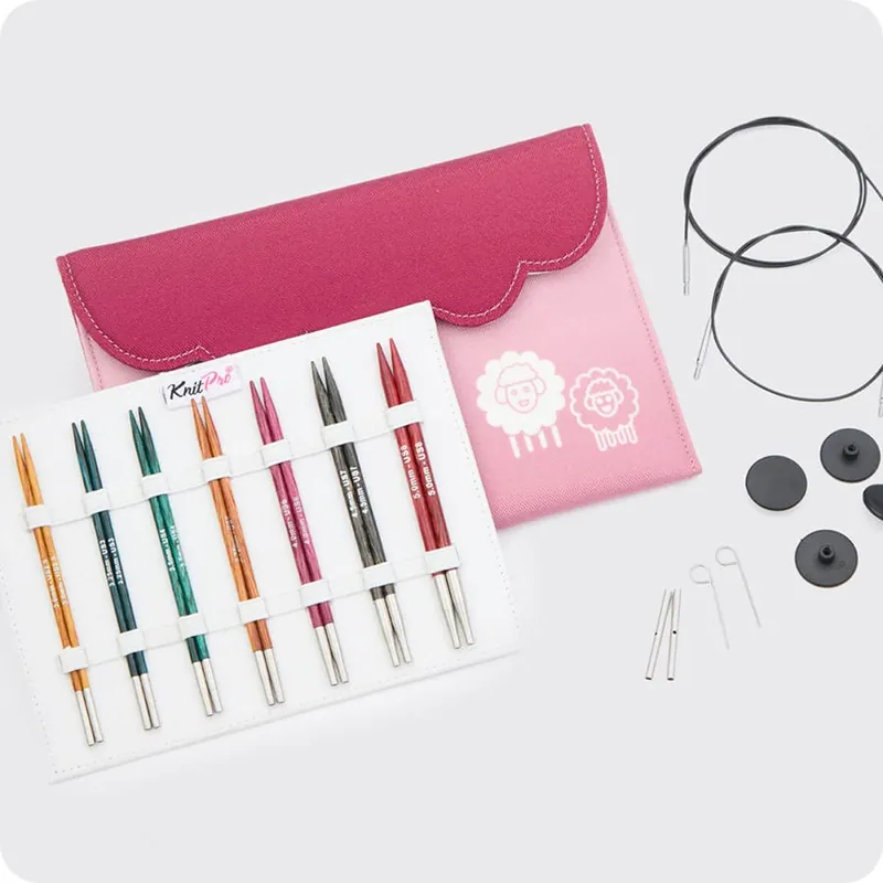 Latest Symfonie Dreamz 10cm Interchangeable Special Midi Needle Set | KnitPro #KP-200639