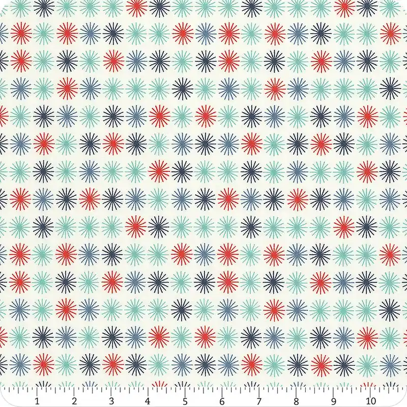 Latest Time and Again Flour Starburst Yardage | SKU# 23364-11