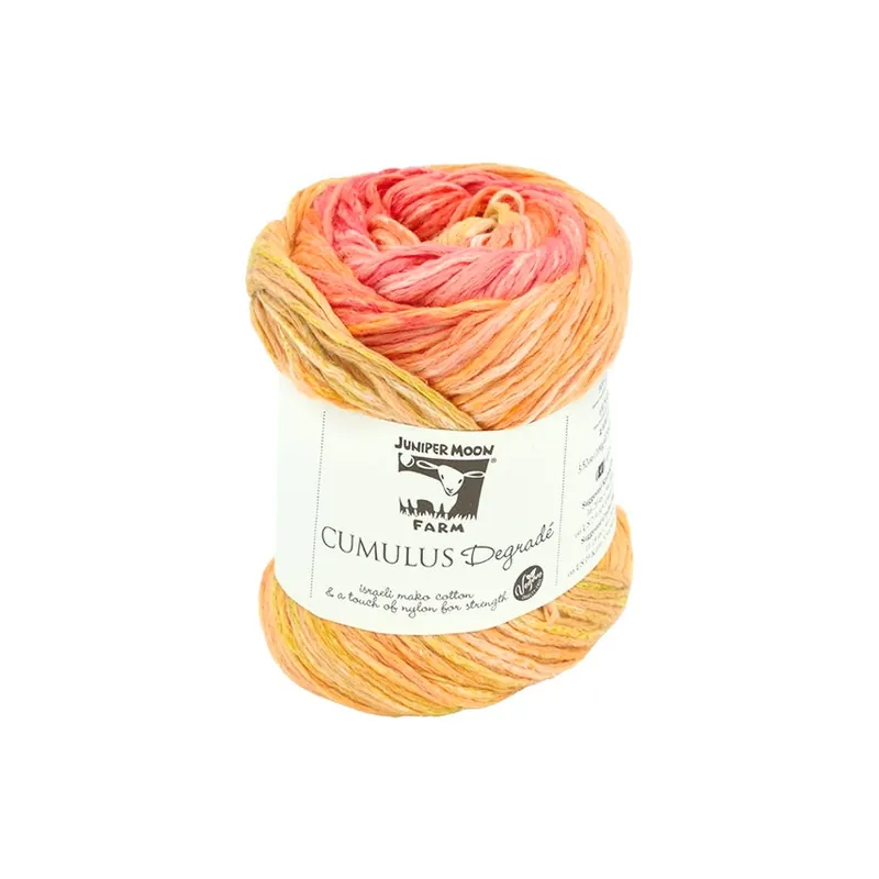 Limited Edition Morning Dew Cumulus Degrade Cotton Blend Yarn | Juniper Moon Farm #K-CUMDEG-422