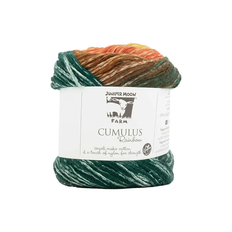 Campfire Evening Cumulus Rainbow Cotton Blend Yarn | Juniper Moon Farm #K-CUMR-231 Top Rated