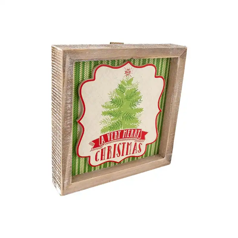 In Demand Wooden A Very Merry Christmas Layered Sign