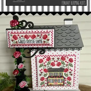 Wild Rose Lane Blooming Roots Downloadable PDF Cross Stitch Pattern | Stitching with the Housewives Exclusive