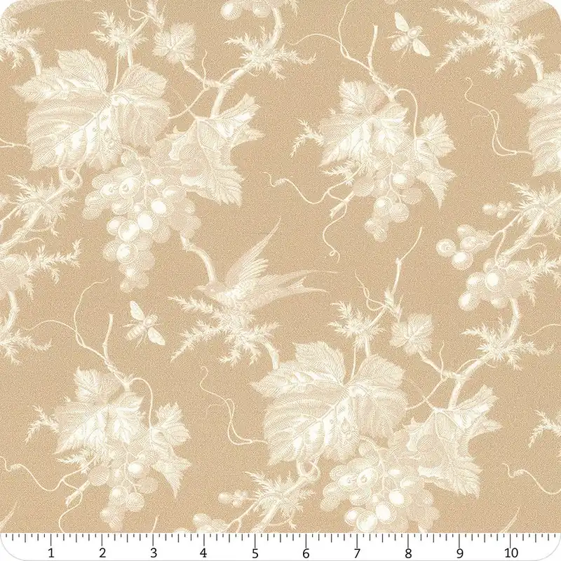 One Day Deal Summer House Gold Toile Yardage | SKU# R521296D-GOLD