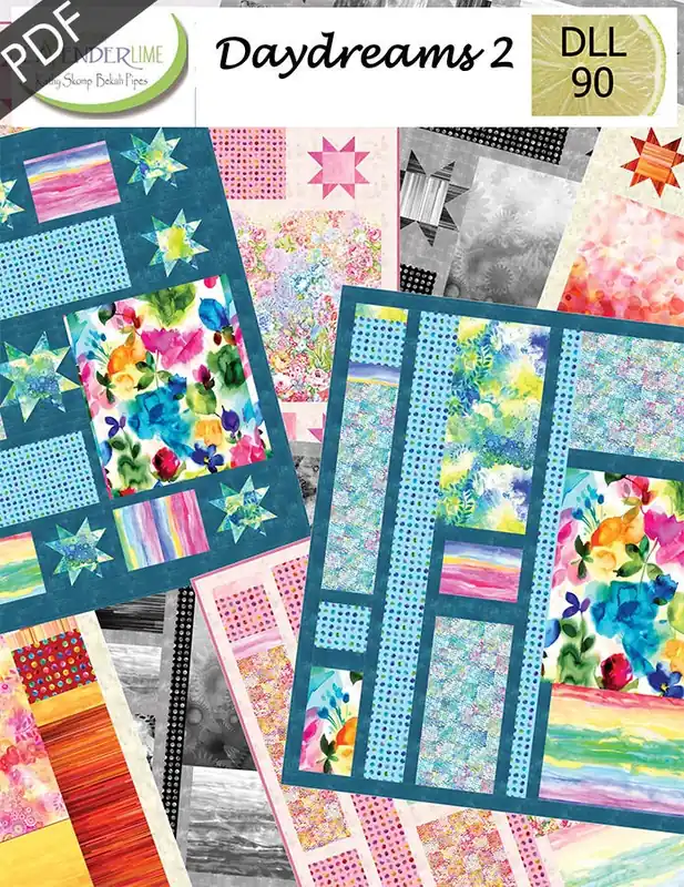 Free Returns Daydreams 2 Downloadable PDF Quilt Booklet | Designs by Lavender Lime