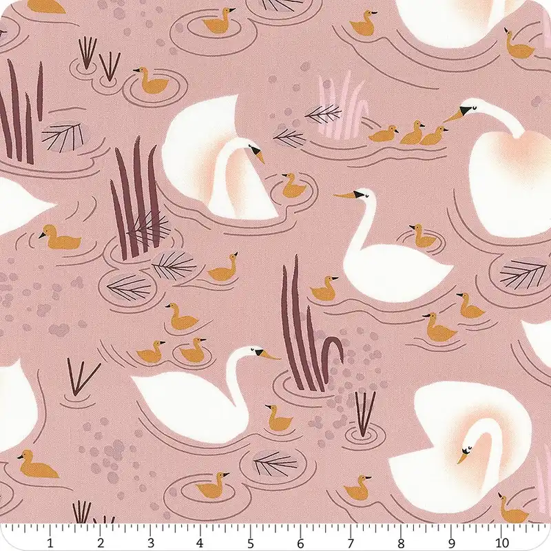 Wholesale Love Letter Mauve Little Loves Yardage | SKU# 37121-36