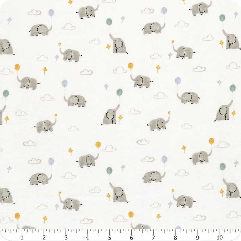 Lucky Day Flannel Cream Balloons Yardage | SKU# F90967-11 Crafted