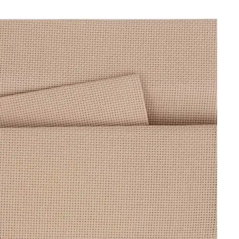 Shop Now Nougat (Stone Grey) Aida 14 Count Aida 36" x 43" Cross Stitch Cloth | Zweigart #3706-3021