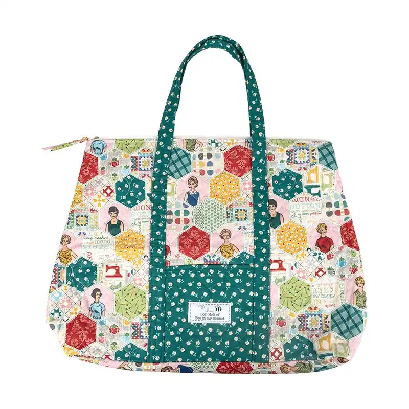 Sew Happy! Quilted Bag | Lori Holt of Bee in my Bonnet #QB-43608 Trending